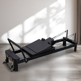 Faittd Pilates Reformer for home workouts, Black reformer machine