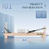 Faittd Wooden Pilates Reformer - Product Information