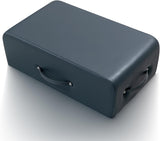 Dark grey Pilates sitting box with handles