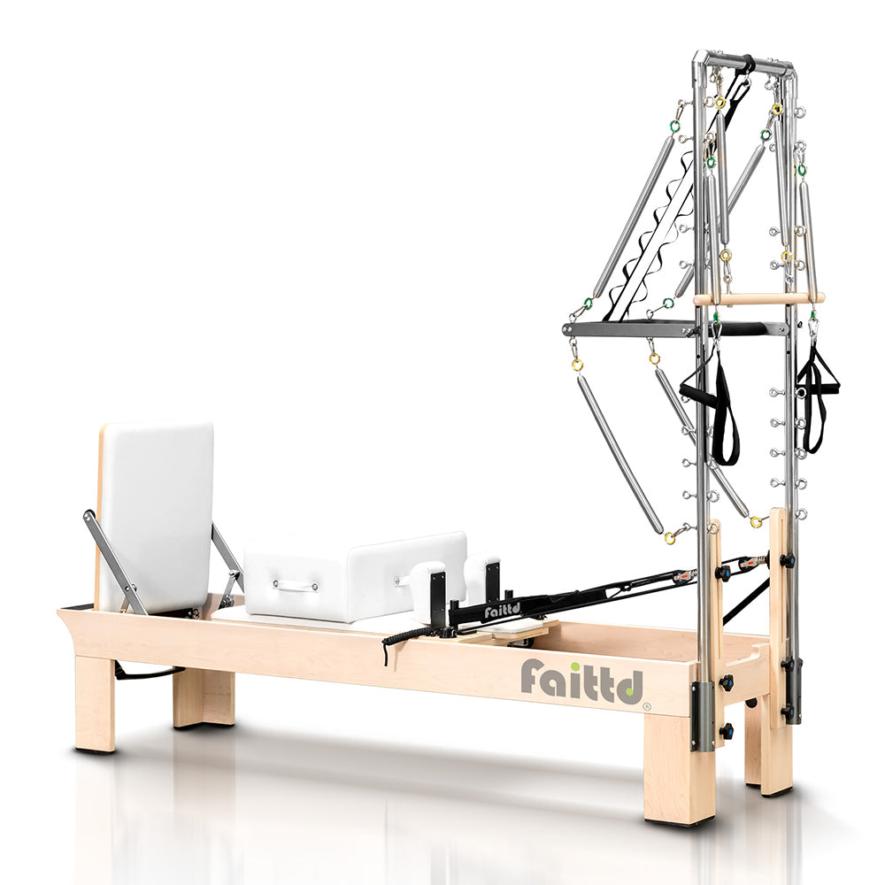 Faittd Wooden Pilates Reformer with Tower