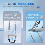 Faittd Pilates reformer detail: simple customization & heavy-duty hardware