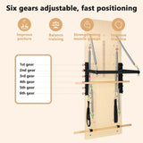 Pilates Springboard with adjustable gears, full body workout