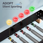 Wooden Pilates Reformer - black