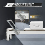 Pilates reformer with 5 adjustment settings - Faittd