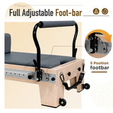 Full Adjustable Footbar Pilates Reformer - Faittd pilates machine