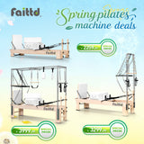 Wooden Pilates Reformer With Tower