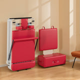 Aluminum Foldable Pilates Reformer - Red