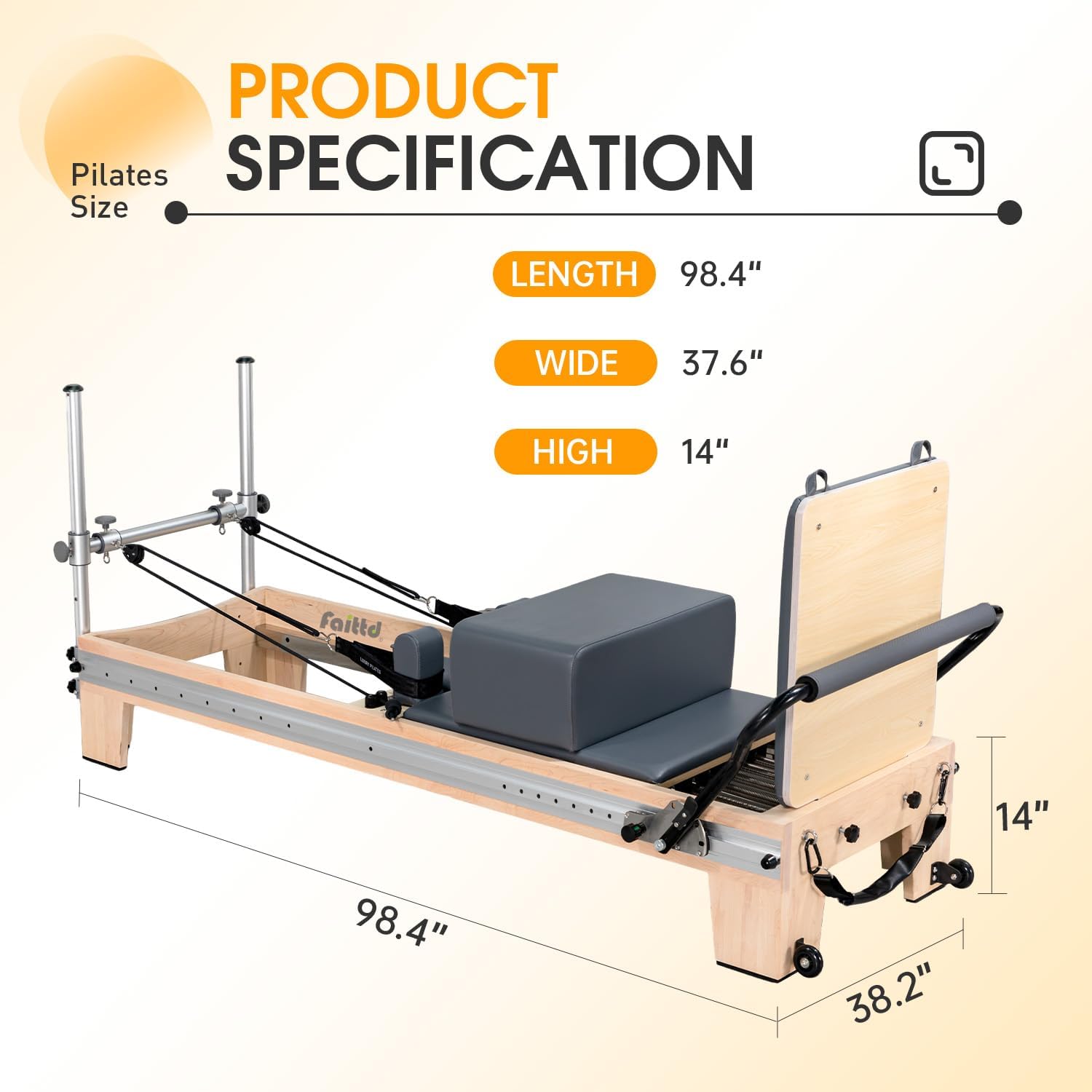 Full Orbit Pilates Reformer