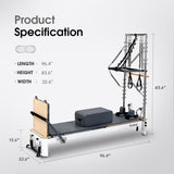 Aluminum Pilates Reformer With Tower