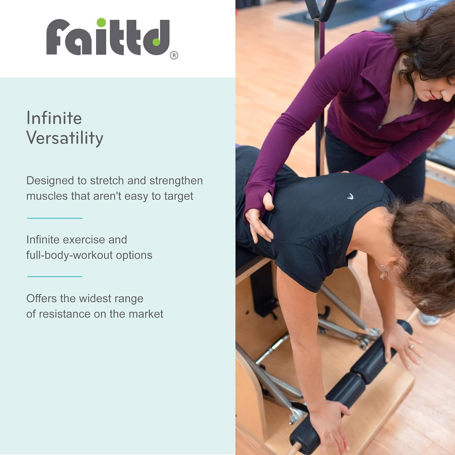 Pilates Combo Chair With Handles