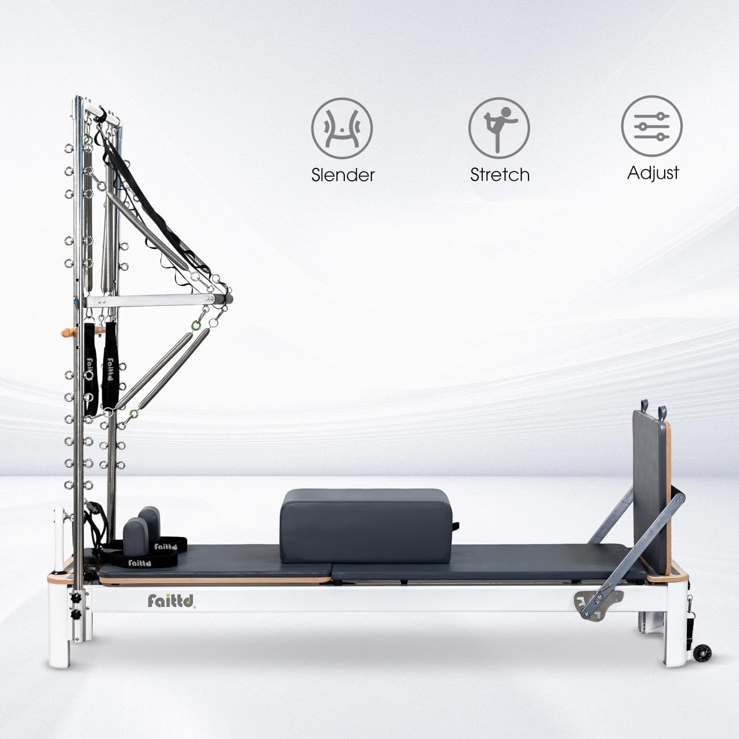 Aluminum Pilates Reformer With Tower