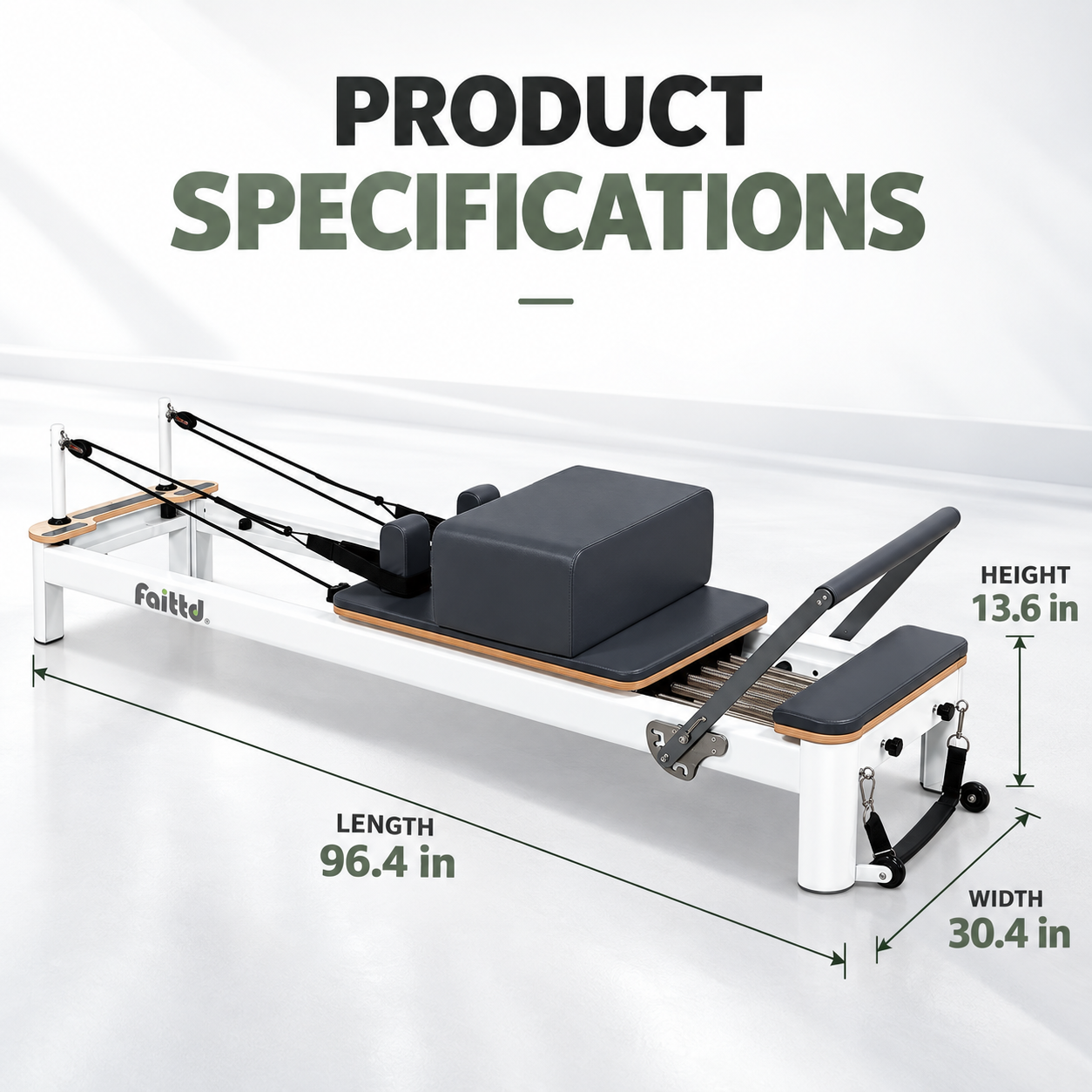Aluminum Pilates Reformer